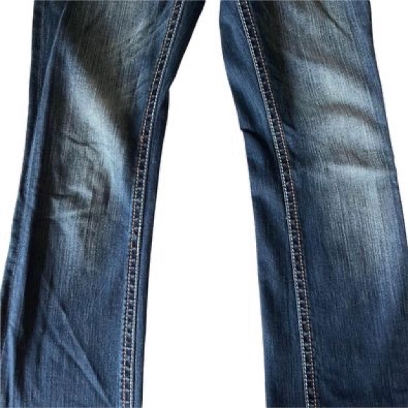 Grace in LA Embellished Studded Cowgirl Rodeo Jeans size 27 - Picture 4 of 6